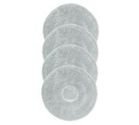 Whychstore Kit de serpillère en microfibre pour aspirateur robot LEFANT M3L, lot de 4 tampons de rechange, facile à installer et lavable en machine