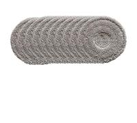 Whychstore Kit de serpillère en microfibre pour Cecotec Conga 15090/16090 AI SpinArm Home&Wash, lot de 4 ou 10, robuste et facile à installer