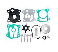Whychstore Kit de turbine de pompe à eau pour Honda 40-50HP, kit de réparation en acier inoxydable avec joints de boîtier, compatible BF35A BF40A BF45A BF50A