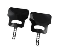 Whychstore Lot de 2 ventilateurs à main pour barbecue manuel pour un allumage efficace du feu, souffleur d'air portable en plastique résistant à la chaleur pour barbecue, camping et cuisine en plein