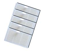 Whychstore Lot de 5 filtres HEPA de rechange pour aspirateur robot Cecotec Conga Y70, filtres ABS + HEPA en tissu, facile à installer et à nettoyer avec une brosse