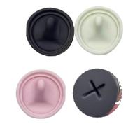 Whychstore Lot de 6 bouchons de rechange en silicone pour bouteilles d'eau Owala Sway de 887 ml et 1200 ml, passent au lave-vaisselle et joint étanche, gris/cyan/rose