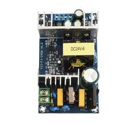 Whychstore Module d'alimentation à découpage AC 100-240 V vers DC 24 V, sortie 6 A 150 W avec protection contre les surtensions/courants/courts-circuits, design compact avec double dissipateur