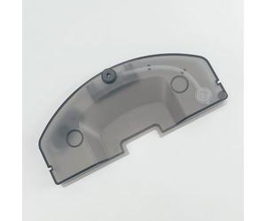 Whychstore Réservoir d'eau pour Ecovac Bot L10s Pro - Grande capacité - Anti-fuite - Rechargeable - En plastique - Noir - Pièce de rechange semi-transparente