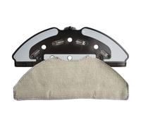 Whychstore Support de balai avec chiffon en microfibre pour aspirateur robot Polaris PVCR 5001, IQ Home 6001 & PVCRDC 5002/6002, cadre en plastique + 1 pièce