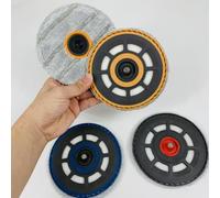 Whychstore Support de rechange et coussinets en microfibre pour balai à franges robot DREAME Matrix 10 Ultra, cadre en plastique avec tampons à haute absorption, 1 ou 2 paquets