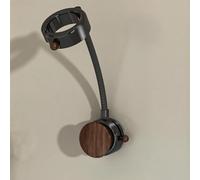 Whychstore Support de sèche-cheveux à ventouse, support mural avec rotation réglable à 360 ° pour un coiffage facile, design de rangement de cordon pour espace de salle de bain organisé