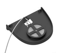 Whychstore Support mural pour Echo Dot Max, support mural Smart Home avec organisateur de câbles pour haut-parleur Dot 3ème génération, support peu encombrant (blanc)