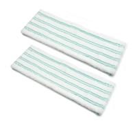 Whychstore Tête de balai de rechange pour balai plat Leifheit XL, recharge en fibre microfibre de 42 cm avec haute absorption, lot de 2 tampons de nettoyage