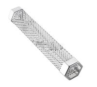 Whychstore Tube hexagonal en acier inoxydable de 30,5 cm pour fumoir à granulés, compatible avec les barbecues à gaz et électriques pour la cuisine en plein air, infusant une saveur fumée dans la