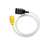 Whychstore Tuyau d'arrivée d'eau auto-amorçante pour Karcher K2-K7, tuyau d'aspiration haute pression de 1,5 m avec filtre, tube en plastique transparent et connecteurs