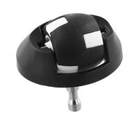 Whychstore ZACO Roulette avant de rechange pour aspirateur robot A9/A9S/A7/A8/A10/L100/V8 Plus/V8s/V80/A80/Max Plus, assemblage de roue en plastique noir (1 pièce)