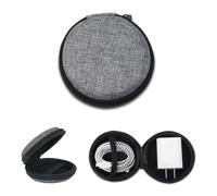 WHYCNJL 1 Pièce Housse Casque Audio Etui Universel pour écouteurs in Ear,Pochette de Protection Rigide Earplug,iPod Shuffle Stick USB Câble, Transport Case Multifonction