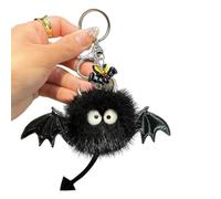 WHYCNJL 1 Pièce Porte-clés, Accessoire pour Cartable, Porte-clés pour Enfants&Adultes,Porte-clés en Peluche,Le petit Porte-clés en Peluche de Diable est Parfait pour Halloween