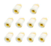 WHYHKJ Lot de 10 mini rouleaux de peinture murale en fibre acrylique 5 cm