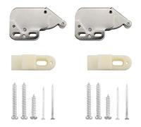 WHYHKJ Lot de 2 mini loquets à ressort à ressort pour ouvrir et fermer les portes de placard - Pour quincaillerie de meubles