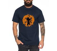 WhyKiki Son bruch Dragon Goku Ball T-Shirt pour Homme, Colour:Dunkel Blau;Größe2:M