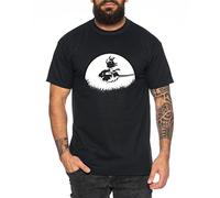 WhyKiki Sunrise Goku Vegeta T-Shirt pour Homme Dragon Master Son Ball Roshi DB, Farbe2:Schwarz;Größe2:3XL