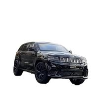 WHYMIRRJ 1:32 pour Jeeps Grand Cherokee Alliage Modèles De Voitures Portes Ouvrables Véhicule Affichage Collection Ornements Souvenirs Réplique de Véhicule(Black)
