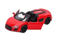 WHYMIRRJ Diecast 1:32 Pour Porsche 911 GT3 RS pour Audi, BMW, Nissan Modèles de voiture en alliage à l'échelle 1:32 Souvenirs de collection (1-32 R8 SPYDER)