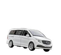 WHYMIRRJ Moulage sous Pression 1:32 pour Benz V260 MPV Modèles Réduits Voitures Alliage Modèles Réduits Réalistes Véhicules Métal Collection Souvenirs(White)