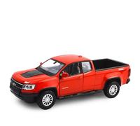 WHYMIRRJ Moulage sous Pression 1:32 pour Chevrolet Colorado Modèles Réduits en Alliage Modèles Réduits Réalistes en Métal Collection D'ornements Souvenirs(Red)