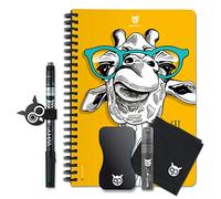 Whynote Bloc Note A5 Votre Tableau Blanc et Son Stylo effaçable dans Un carnet de Notes à emmener avec soi - Un cahier effacable à l’Infini [Cahier Spirale, Cahier de Dessin]
