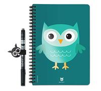 Whynote Bloc Note A5 Votre Tableau Blanc et Son Stylo effaçable dans Un carnet de Notes à emmener avec soi - Un cahier effacable à l’Infini [Cahier Spirale, Cahier de Dessin]