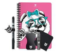 Whynote Bloc Note A5 Votre Tableau Blanc et Son Stylo effaçable dans Un carnet de Notes à emmener avec soi - Un cahier effacable à l’Infini [Cahier Spirale, Cahier de Dessin]