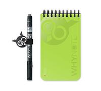 Whynote bloc note Pocket-votre véritable tableau blanc et son stylo effaçables dans un carnet de notes à emmener avec soi - un cahier effacable à l’infini pour vous {Cahier spirale, Cahier de dessin}