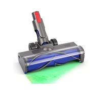 WHYY, Compatible Avec Roborock, Tête De Brosse D'aspirateur H6 H7 Avec Poils Turbo En Forme De V Et Phares For Sols En Bois Dur Et Tapis