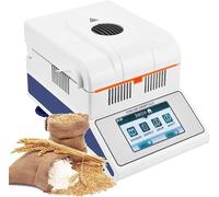 WHYYDSS Analyseur d'humidité numérique Tactile Fast Lab, testeur halogène, capacité 50/100 g, précision 0,001/0,002/0,005 g, lisibilité 0,01%/0,02%, pour poudres, thé, Herbes et Aliments. 50g/0.002g