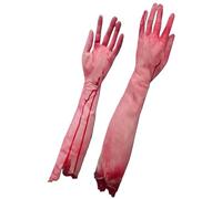 Whyzsjnclg Bras, Mains d'halloween, 1 Paire de Bras sectionnés de 20 Pouces, Parties du Corps sanglantes d'horreur, Parties du Corps 'Halloween en Vinyle pour décoration Maison hantée, Mains