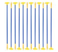 Whyzsjnclg Flèches de Remplacement à Ventouse de 12 pièces, 16.54 Pouces Long pour Enfants, Bleu, Accessoires Jouets tir à l'arc légers et réutilisables Bien équilibrés pour Enfants