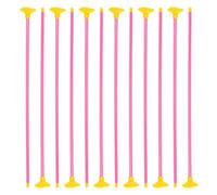 Whyzsjnclg Flèches de Remplacement à Ventouse de 16.54 Pouces Long pour Enfants, Accessoires Jouets tir à l'arc réutilisables, légers et Bien équilibrés, 12 pièces