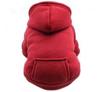 Whyzsjnclg Hoodies Heureux pour Chien Contrôles de Petits pour Petits Chiens Confortables et Chaleureux avec Un Chapeau et des vêtements de Chien de Poche pour Chien Chiot Chat Froid