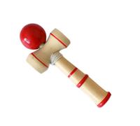 Whyzsjnclg Kendama, Jouet en Bois Kendama Blue Ball Cup, Jeu d'habileté d'équilibrage Japonais Classique, Jouet 'habileté en Bois, Jouets Japonais