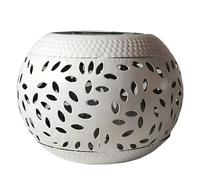 Whyzsjnclg Lumière de Table Solaire, Lampe de Table Solaire, lumière imperméable en Creux, 5 x 4, 1 Pouces Fer pour la pelouse Jardin chemins Patio extérieur