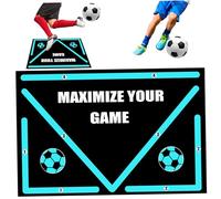 Whyzsjnclg Mat d'entraînement de Football, Tapis d'entraînement de Foot