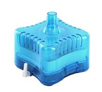 Whyzsjnclg Mini Filtre Goldfish Bol Beta Fish Tank All Water Type Corner Filtre avec Triple système de Filtration Bleu 1pc Pompes et filtres Aquarium