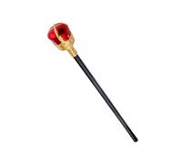Whyzsjnclg Royal Sceptre King Queen Toy 48cm Theatre Halloween Prop Theme Party Favors Cosplay Supply Red, Sceptre Toy
