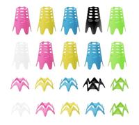 Whyzsjnclg T-Shirts de Tapis de Golf, t-Shirts simulateur Golf 20pcs Haut et Tapis Court sans dégâts et Faible résistance Portable réutilisable Les Accessoires Tee-Shirt PE léger à Usage extérieu