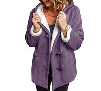 WHZXYDN Manteau Coupe-Vent Mi-Long pour Femmes d'automne Et d'hiver
