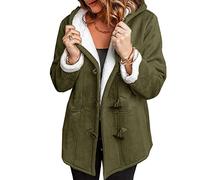 WHZXYDN Manteau Coupe-Vent Mi-Long pour Femmes d'automne Et d'hiver