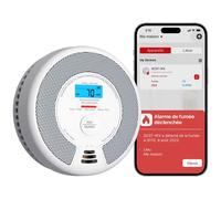 Wi-FI Détecteur de Fumée et de Monoxyde de Carbone, SC07-WX