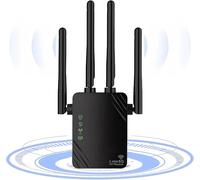 Wi-Fi Extension, 2024 Fastest WiFi Booster 1200Mbps Dual Band (5GHz/2.4GHz) WIFI Extension Signal Booster for Home, WiFi Repeater with Ethernet Port up to 10000m2.