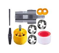 WIAD MAKER TROG SET - Kit de taraudage manuel pour narguilé, coupe-plomberie manuel | Precision Groove Brass Steel Piping, Flow -Control Anciens raccords d'atelier, rénovation -applications de