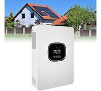 WIANQIAN 5.0KW Chargeur-Onduleur Hybride Solaire Tout-en-Un, Onduleur Solaire Hybride Sinusoïdal Pur Hors Réseau, Plage De Tension MPPT 120-450VDC, Prend en Charge 9 Onduleurs en Parallèle