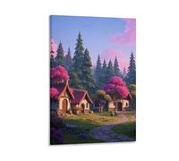 WIASVZMCI Lodge Lot De 4 Housses De Coussin Taie De Coussin Carrée Chambre, Salon, Canapé, Maison 12x18inch(30x45cm)