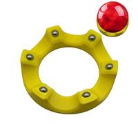 Wiboie Toupie de boule de bowling | Poignée universelle multi-angle lisse rotative à 360 degrés, support de boules de rechange, pour le nettoyage, le polissage, l'entretien du meulage pour la maison